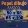 Hojas - Blanco liso - 130 gr. PAPEL PARA DIBUJO BASICO ( Disponible en 2 tamaños )