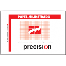 Bloc 50 hojas PAPEL MILIMETRADO ·Serie Estudio· 90 gr ( disponible en A4 y A3 )