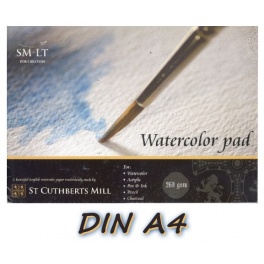 Bloc de 20 hojas ACUARELA PROFESIONAL ST. Cuthberts - 260 gr referencias: 3AS·20  -  AS·20          AS·20Q  -  AS·20PAN