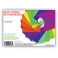 Bloc de 8 hojas PAPEL CHAROL ADHESIVO 80 gr      en colores Surtidos         ( disponible en A5 y A4 )