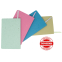 Bloc de 50 hojas PARA NOTAS      papel liso reciclado color y cinta srt. colores Referencia: 5·KN50ST (DinA5)