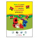 CRESPON FINE 32 gr BOLSA de 10 hojas 24 x 32 cm colores surtidos