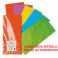 SEDA WEROLA PLEGADA en BOLSA AUTOSERVICIO medida 50 x 70 cm contenido de 5 hojas x bolsa ( disponible en 8 colores )