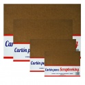 CARTON KRAFT LINER Grosor de 1 mm.  Bolsa de 10 hojas ( disponible en 4 tamaños )