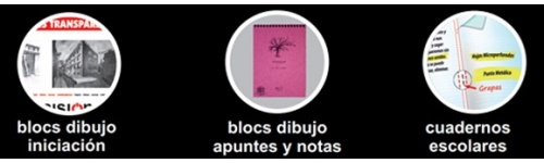 02- BLOCS DIBUJO, APUNTES, ALBUMES, NOTAS Y CUADERNOS